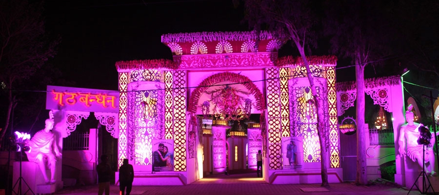 Gatbandhan farm gt kkarnal road alipur theme wedding