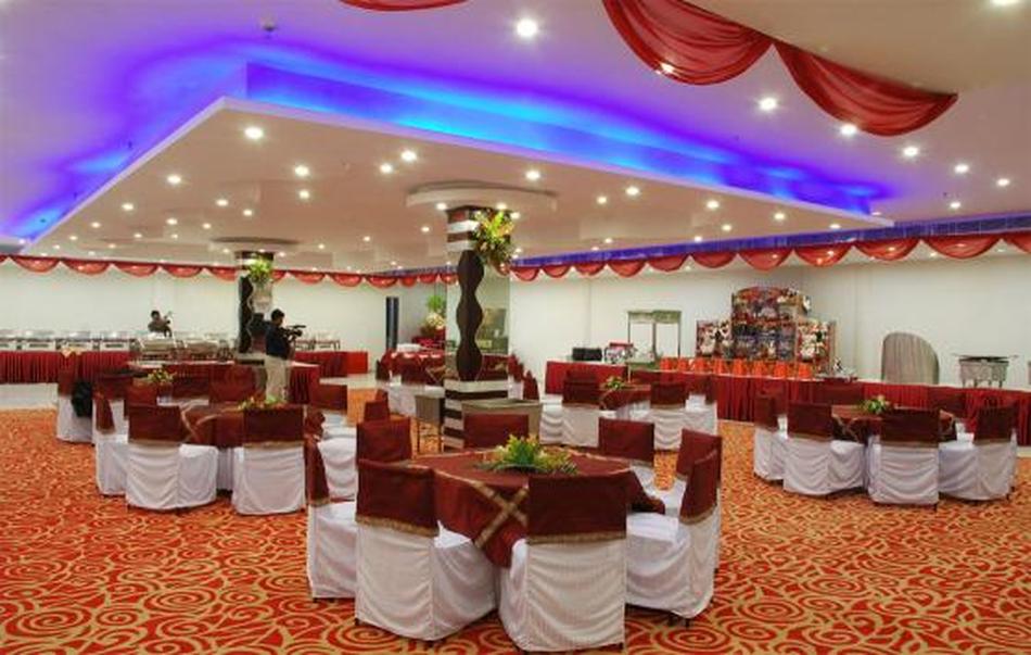 Feather party hall rohini banquet decoration