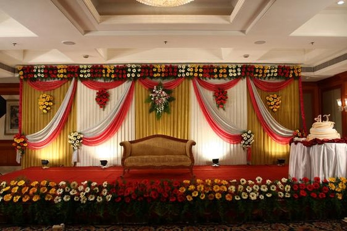 Vishwakarma palace rohini wedding stage