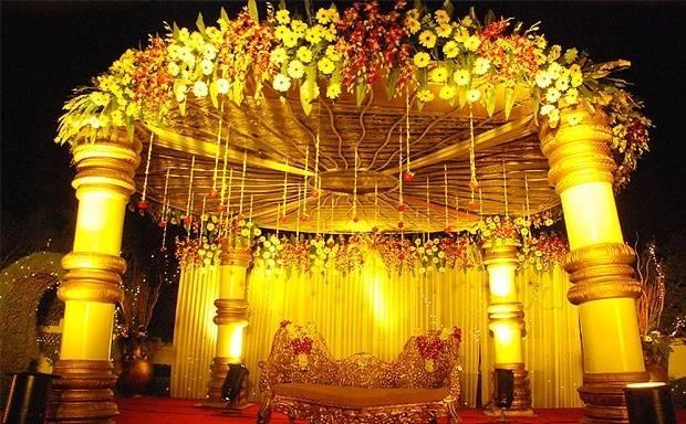 Anandee home banquet noida wedding stage