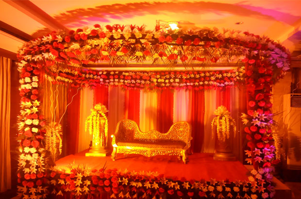 Best western sky city hotel gurgaon wedding stage