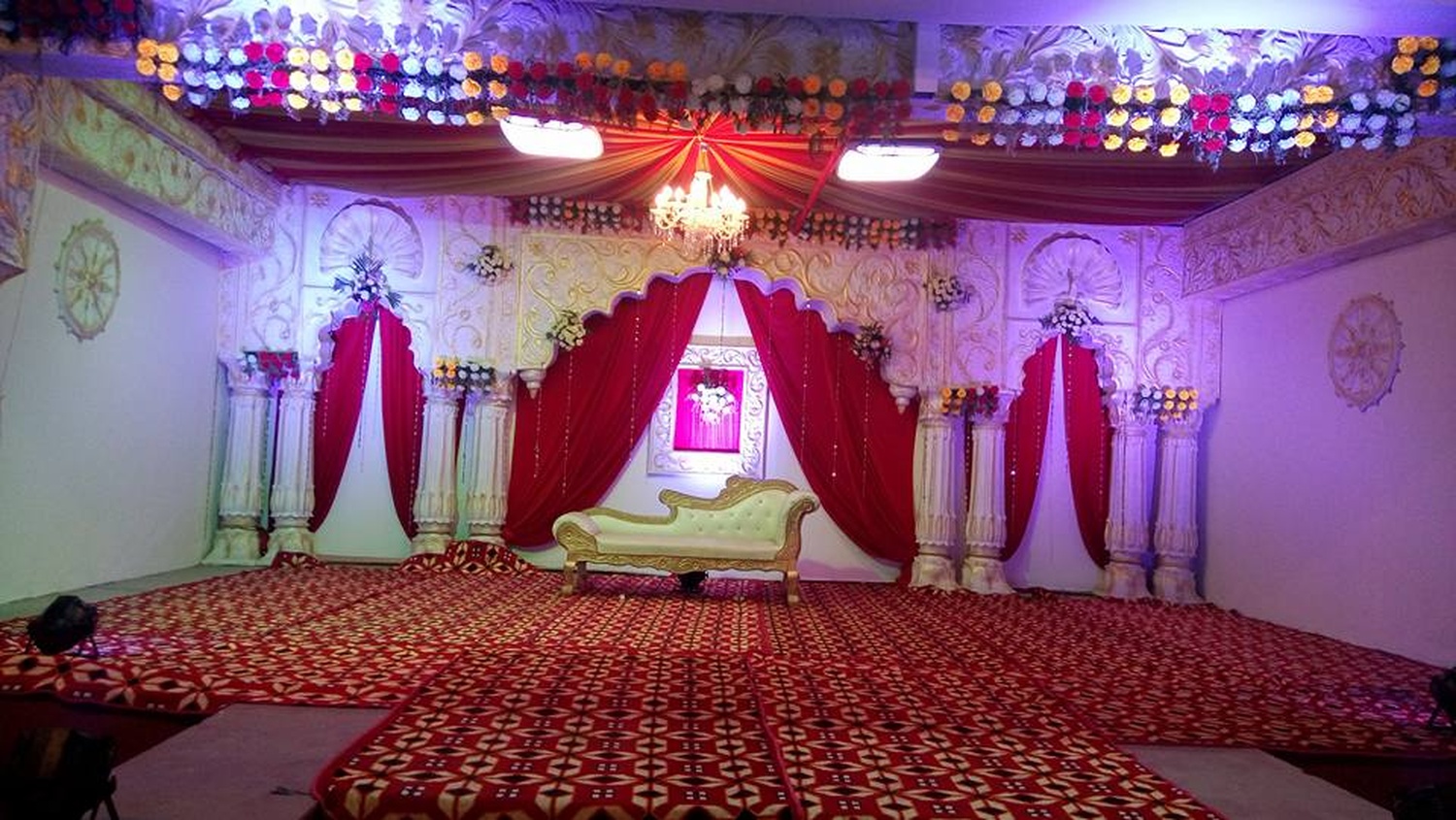 Leela greens gurgaon wedding stage