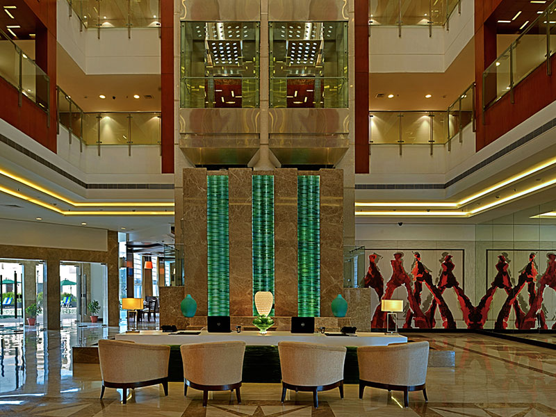 Fortune park orange hotel sidhrawali gurgaon lobby