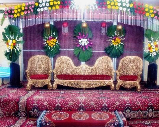 Ganga banquet ghaziabad wedding stage