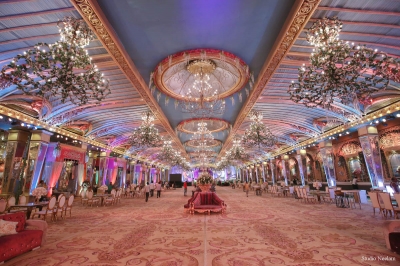 Golden paris by quarta tent rajagarden banquet hall
