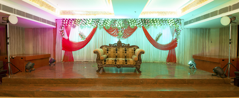 Orchid grand banquet karkardooma wedding stage